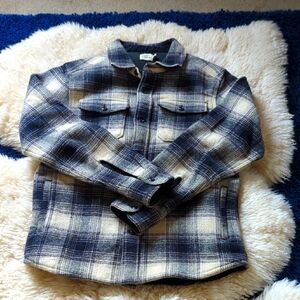 Plaid Shirt Jacket for Men